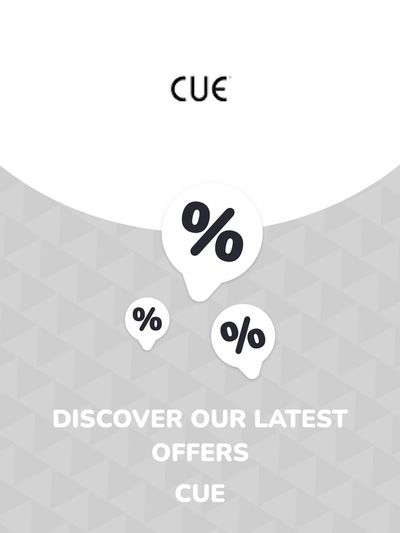 Cue catalogue | Offers Cue | 05/06/2024 - 05/06/2025