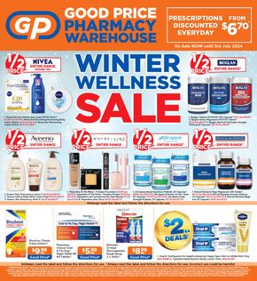 Health & Beauty offers in North Richmond NSW | Winter Wellness Sale in Good Price Pharmacy | 06/06/2024 - 03/07/2024