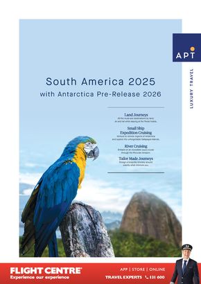 Flight Centre catalogue in Balaclava VIC | South America & Antarctica 2026 | 07/06/2024 - 31/12/2026