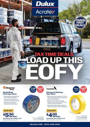 Dulux catalogue in Beverley WA | Dulux Acratex Tax Time Deals - Load Up This EOFY | 11/06/2024 - 30/06/2024