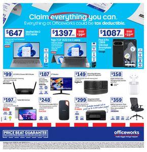 Electronics & Office offers in Linden NSW | Claim Everything You Can in Officeworks | 13/06/2024 - 30/06/2024