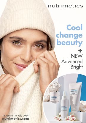 Health & Beauty offers in Mackay QLD | Cool Change Beauty in Nutrimetics | 18/06/2024 - 31/07/2024
