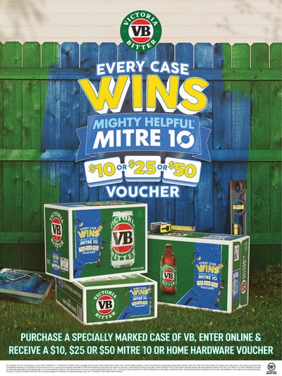 Victoria Bitter catalogue in Muswellbrook NSW | VB Every Case WINS* | 24/06/2024 - 30/07/2024