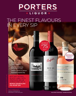 Liquor offers in Girrawheen WA | The Finest Flavours In Every Sip in Porters | 26/06/2024 - 30/07/2024