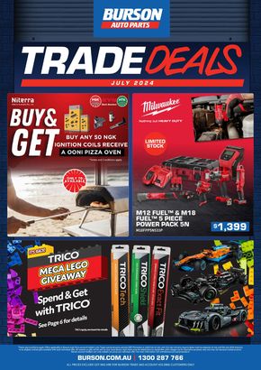 Burson Auto Parts catalogue in Sydney NSW | Trade Deals | 01/07/2024 - 31/07/2024