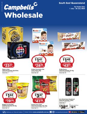Groceries offers in Mackay QLD | Wholesale in Campbells | 01/07/2024 - 28/07/2024