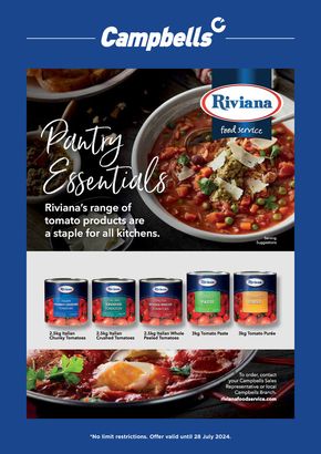Groceries offers in Mackay QLD | Riviana Flyer in Campbells | 01/07/2024 - 28/07/2024