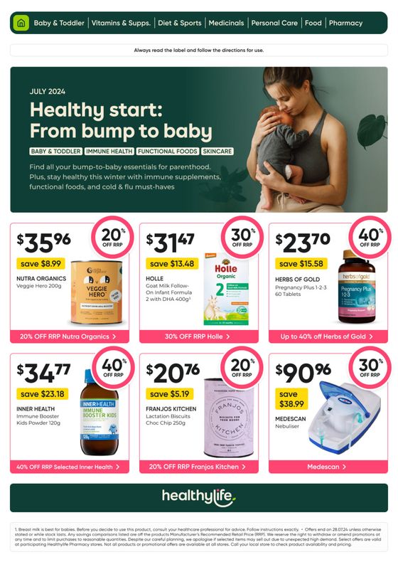 Super Pharmacy catalogue | July 2024 | 01/07/2024 - 28/07/2024