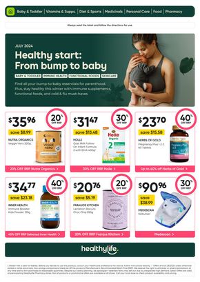 Health & Beauty offers in Girrawheen WA | July 2024 in Super Pharmacy | 01/07/2024 - 28/07/2024