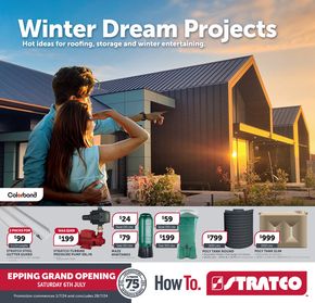 Stratco catalogue in Melbourne VIC | Winter Dream Projects | 01/07/2024 - 28/07/2024