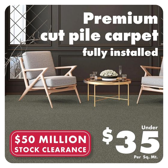 Carpet Call catalogue | $50 Million Stock Clearance | 01/07/2024 - 31/07/2024