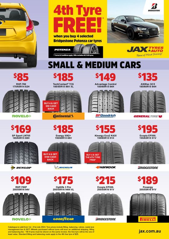 JAX Tyres catalogue | July 2024 | 01/07/2024 - 31/07/2024
