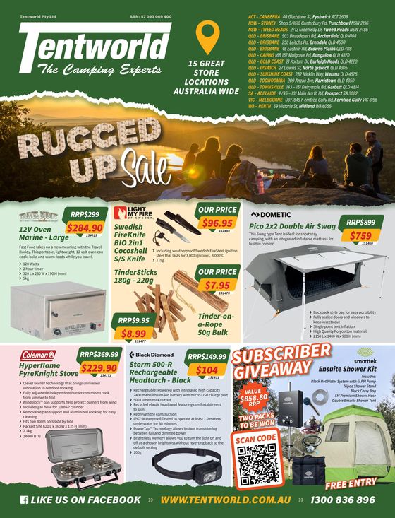 Tentworld catalogue | Rucced Up Sale | 04/07/2024 - 01/08/2024