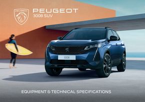 Peugeot catalogue | Peugeot 3008 SUV BROCHURE | 05/07/2024 - 05/07/2025