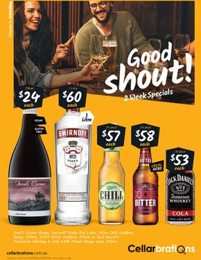 Cellarbrations catalogue in Townsville QLD | Good Shout! 15/07 | 15/07/2024 - 28/07/2024