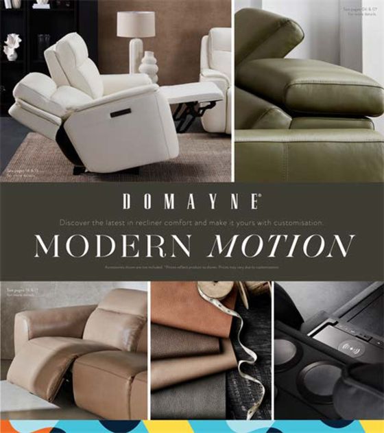 Domayne catalogue in Sydney NSW | Modern Motion | 12/07/2024 - 31/08/2024