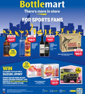 Liquor offers in Weston Creek ACT | There's More In Store For Sports Fans in Bottlemart | 17/07/2024 - 30/07/2024