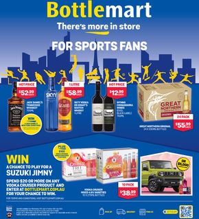 Liquor offers in Toowoomba QLD | There's More In Store For Sports Fans in Bottlemart | 17/07/2024 - 30/07/2024