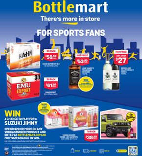 Liquor offers in Margaret River WA | There's More In Store For Sports Fans in Bottlemart | 17/07/2024 - 30/07/2024