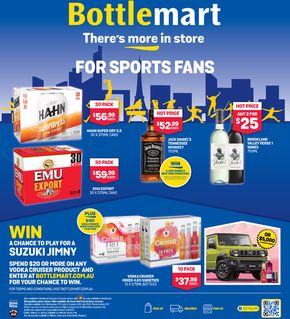 Liquor offers in Perth WA | There's More In Store For Sports Fans in Bottlemart | 17/07/2024 - 30/07/2024