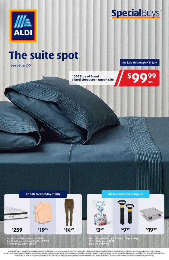 ALDI catalogue in Canberra ACT | ALDI Special Buys | 31/07/2024 - 06/08/2024