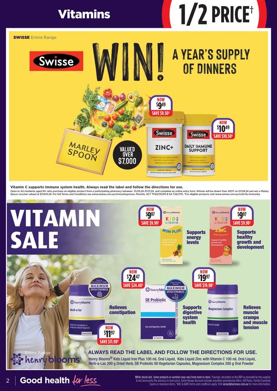 Wizard Pharmacy catalogue | Vitamin Super Sale | 30/07/2024 - 11/08/2024