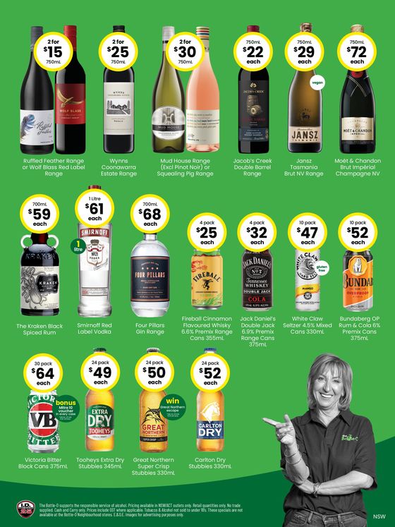 The Bottle-O catalogue in Sydney NSW | Good Value Booze, For Good Value People 22/07 | 22/07/2024 - 04/08/2024
