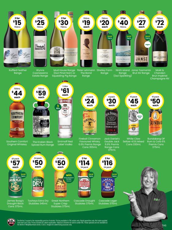 The Bottle-O catalogue in Riverside NSW | Good Value Booze, For Good Value People 22/07 | 22/07/2024 - 04/08/2024