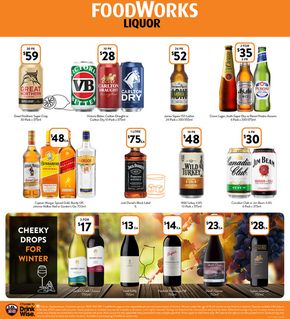 Liquor offers in Blacktown NSW | Picks Of The Week in Foodworks | 24/07/2024 - 30/07/2024