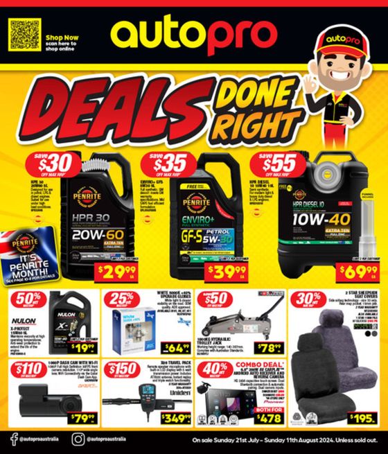 Autopro catalogue in Canberra ACT | Deals Done Right | 22/07/2024 - 11/08/2024