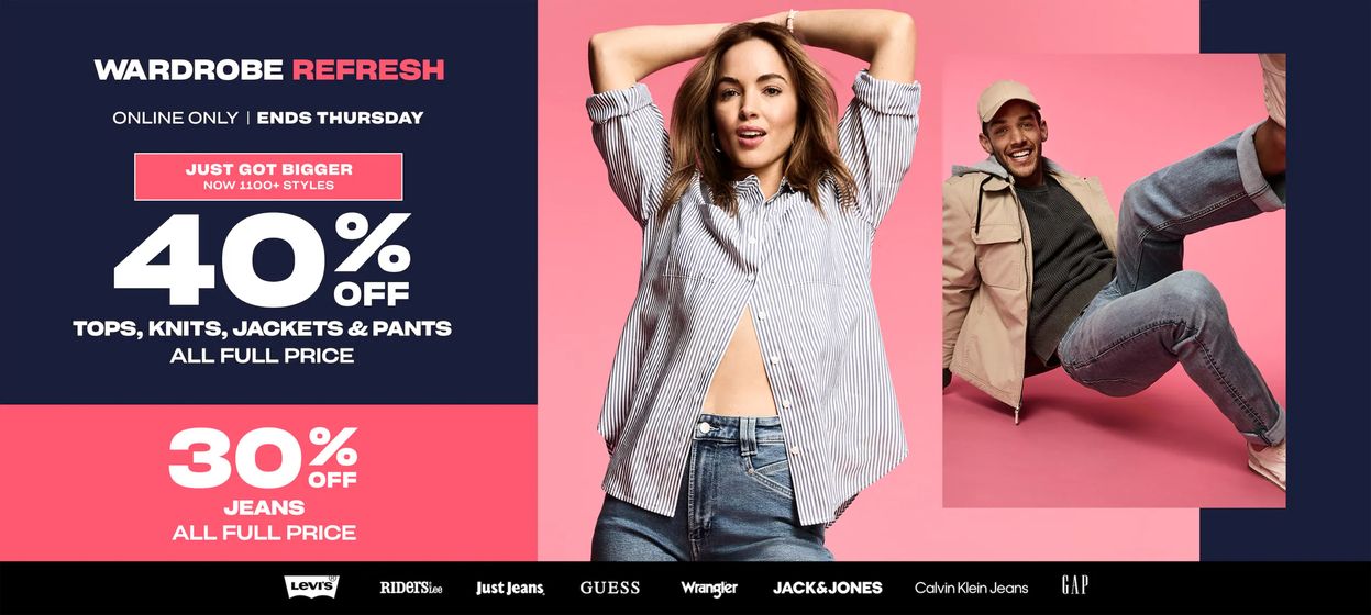 Just Jeans catalogue in Mackay QLD | 40% Off | 23/07/2024 - 05/08/2024