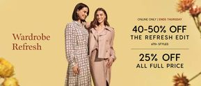 Fashion offers in Perth WA | 40-50% Off in Portmans | 23/07/2024 - 05/08/2024