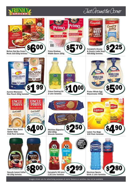Friendly Grocer catalogue in Belconnen ACT | Just around the corner | 24/07/2024 - 30/07/2024