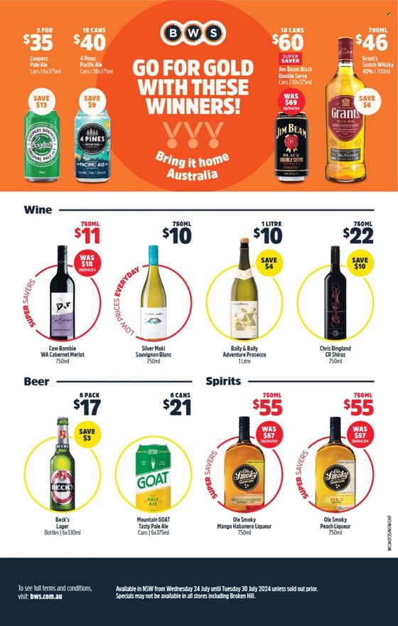 BWS catalogue in Crows Nest NSW | Weekly Specials  | 24/07/2024 - 30/07/2024