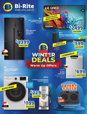 Bi-Rite catalogue in Brisbane QLD | Winter Deals - Warm up Offers | 25/07/2024 - 07/08/2024