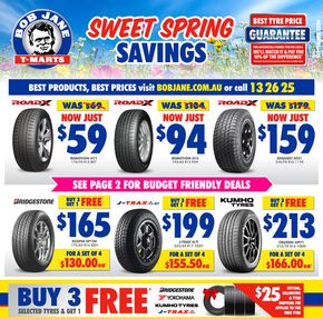 Hardware & Auto offers in Hyde QLD | Sweet Spring Savings in Bob Jane T-Marts | 01/09/2024 - 30/09/2024