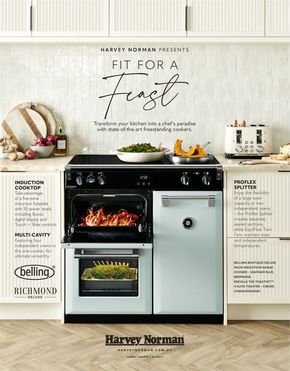 Harvey Norman catalogue in Innisfail QLD | Freestanding Cookers | 28/08/2024 - 30/11/2024