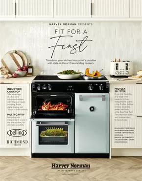 Harvey Norman catalogue in Armidale NSW | Freestanding Cookers | 28/08/2024 - 30/11/2024