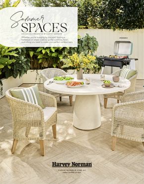 Harvey Norman catalogue in Innisfail QLD | Outdoor Furniture & BBQ - Summer Spaces | 29/08/2024 - 31/10/2024