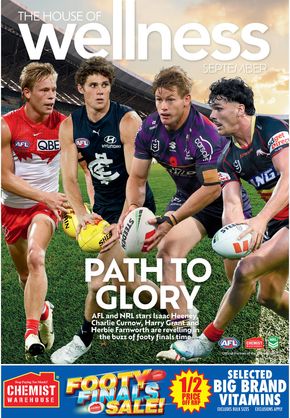 Chemist Warehouse catalogue in Glen Eira VIC | The House Of Wellness - September Footy Finals Sale! | 06/09/2024 - 29/09/2024