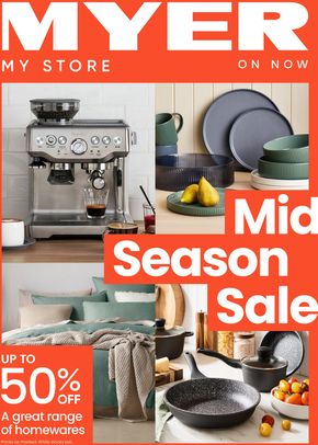 Myer catalogue in Terranora NSW | Home Essentials - Hardgoods | 11/09/2024 - 29/09/2024