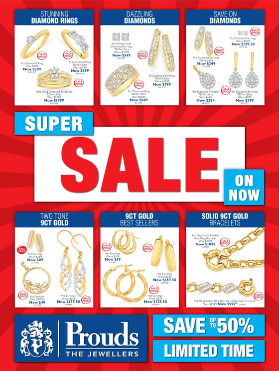 Prouds catalogue in Millner NT | Super Sale On Now | 06/09/2024 - 06/10/2024