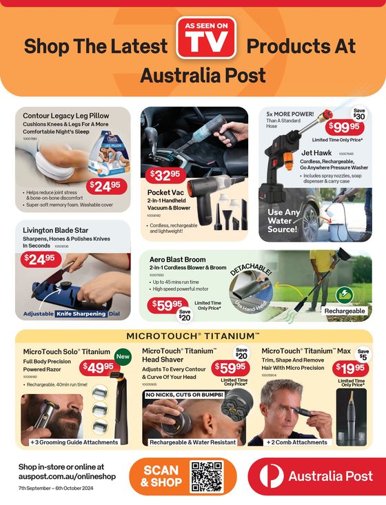 Australia Post catalogue in Mudgee NSW | Shop the Latest | 09/09/2024 - 06/10/2024