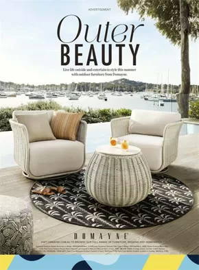 Domayne catalogue in Brisbane QLD | Outer Beauty Outdoor Furniture | 09/09/2024 - 31/12/2024