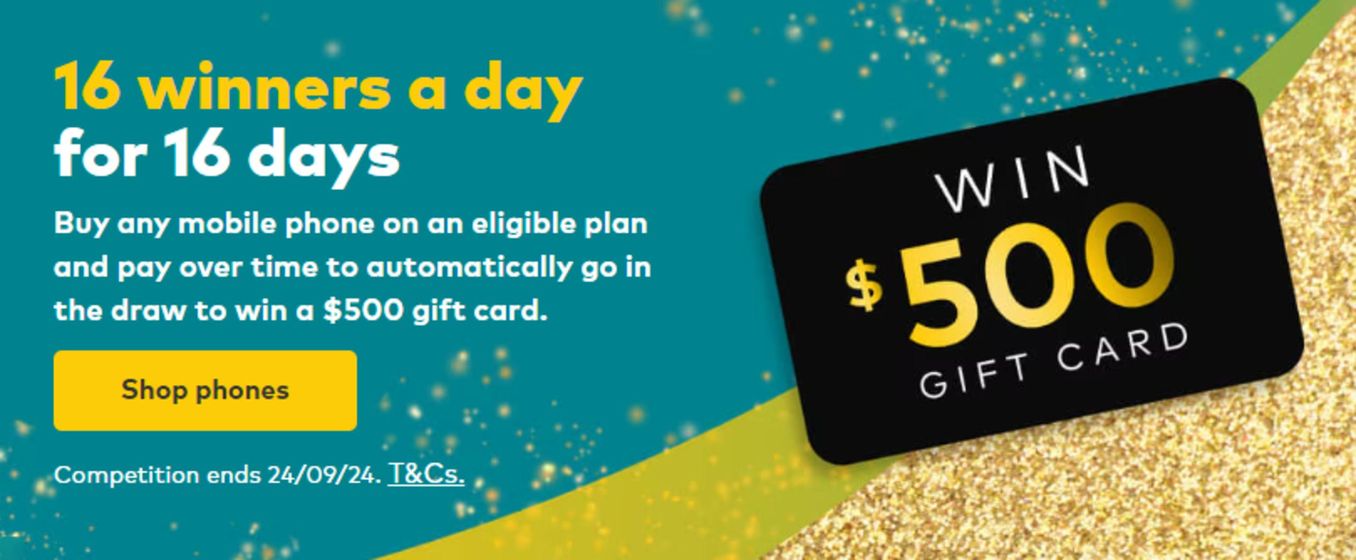 Optus catalogue in Busselton WA | Win $500 Gift Card | 09/09/2024 - 22/09/2024