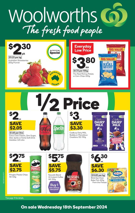 Woolworths catalogue in Alice Springs NT | Weekly Specials - 18/09 | 18/09/2024 - 24/09/2024