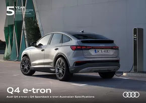 Audi catalogue in Caloundra QLD | Q4 e-tron | 11/09/2024 - 11/09/2025