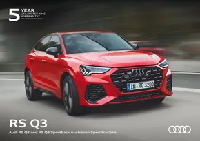 Audi catalogue in Perth WA | RS Q3 | 11/09/2024 - 11/09/2025