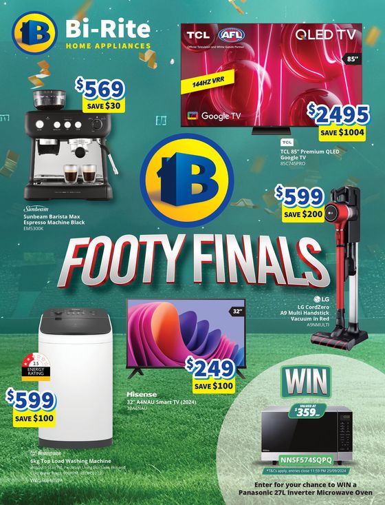 Bi-Rite catalogue in Alexandra VIC | Footy Finals! | 12/09/2024 - 25/09/2024