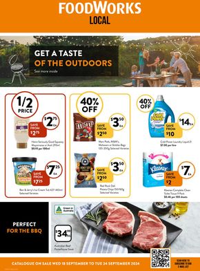 Groceries offers in Morwell VIC | Picks Of The Week in Foodworks | 18/09/2024 - 24/09/2024